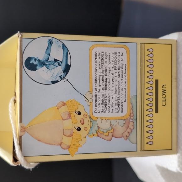 Vintage Precious Moments 'Bless The Days Of Our Youth Ceramic Clown. - Picture 8 of 8